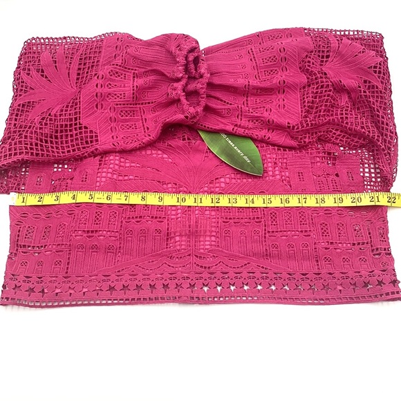 FARM Rio Pink Lace Top - Picture 12 of 16